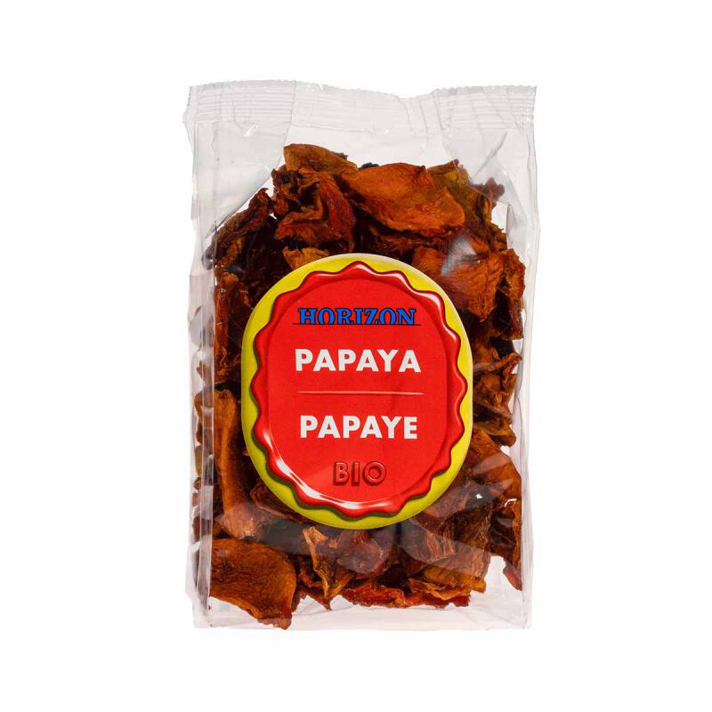 Papaya gedroogd van Horizon, 6 x 200 g